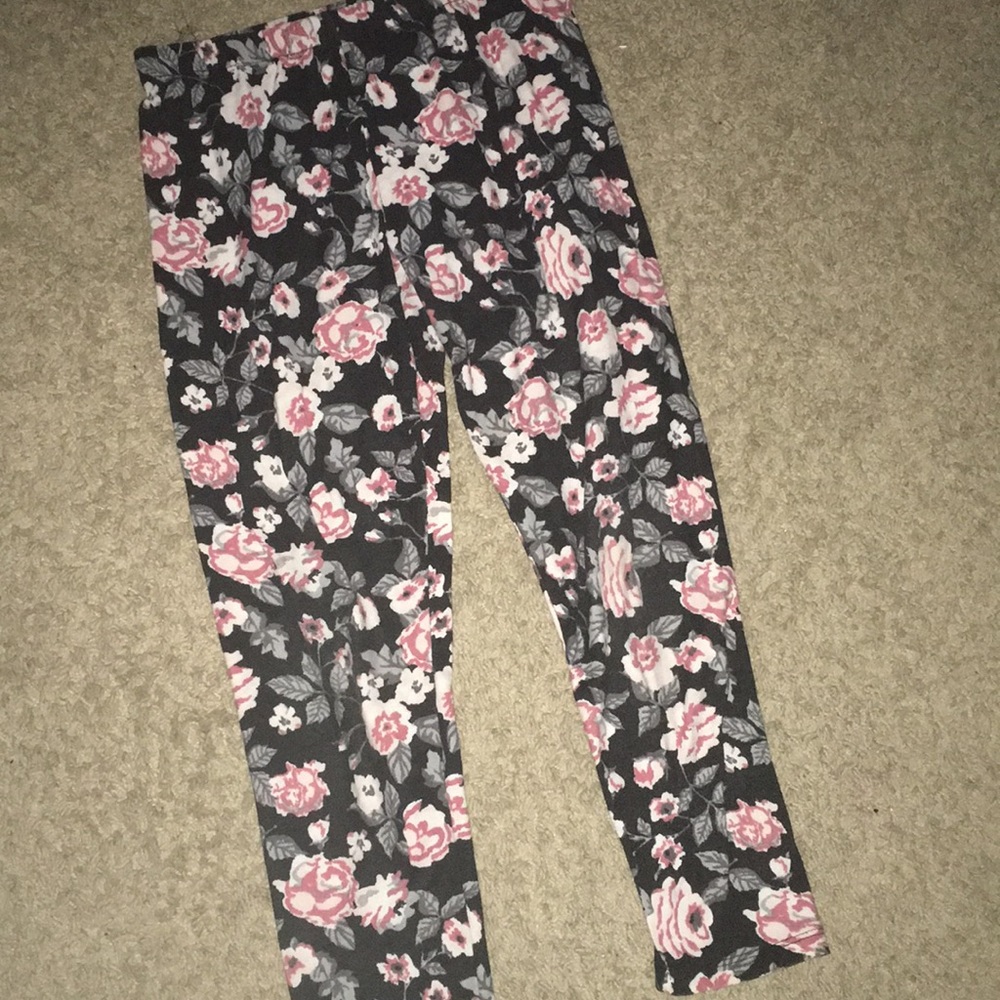 Flower Print Leggings